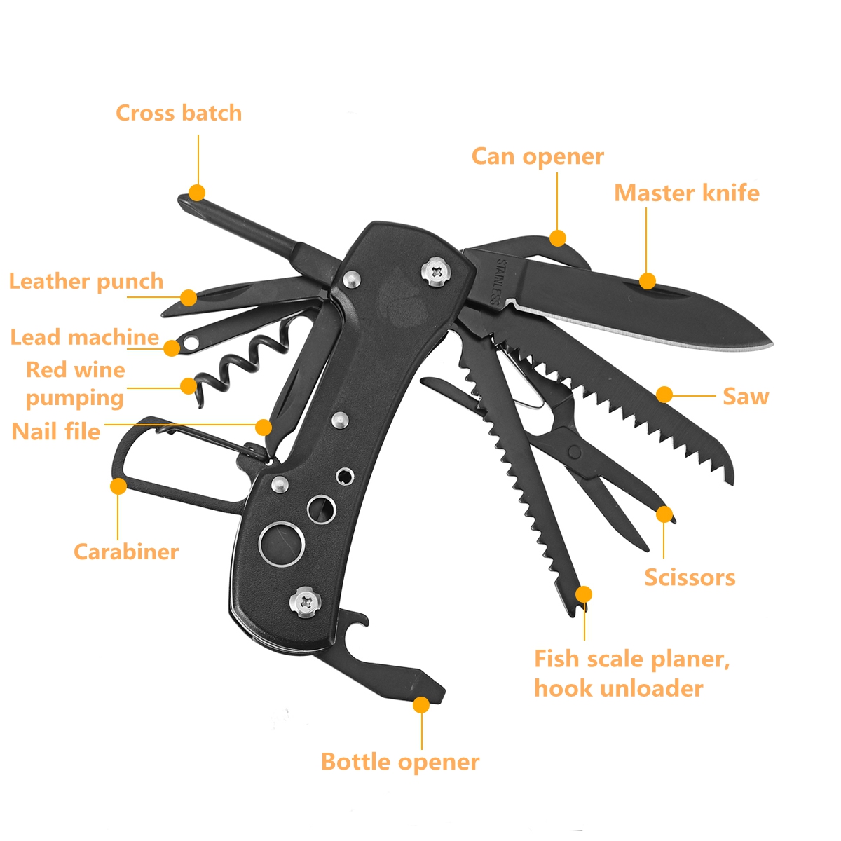 12-in-1-Outdoor-Combination-Tool-Multifunctional-Knife-Portable-Multi-Operated-Camping-Mini-Folding--1737042-10