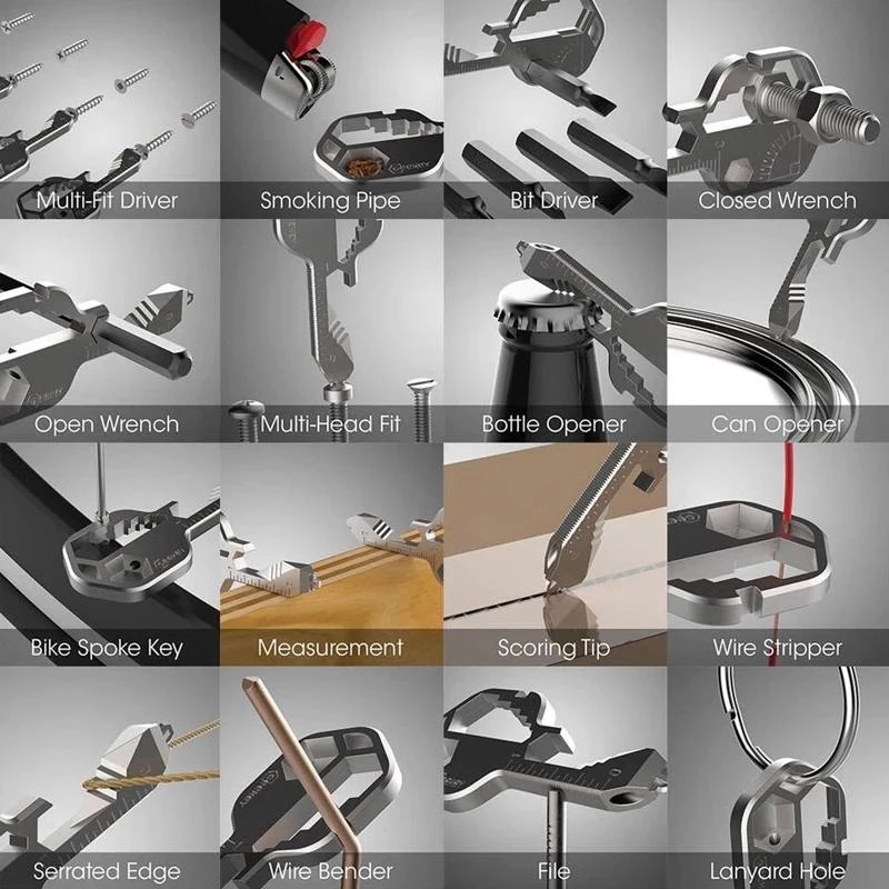 Multi-Tool-Key-Multifunctional-Key-Pendant-Wrench-Set-Universal-Keys-Gear-Clips-Measuring-Adjustable-1857920-4
