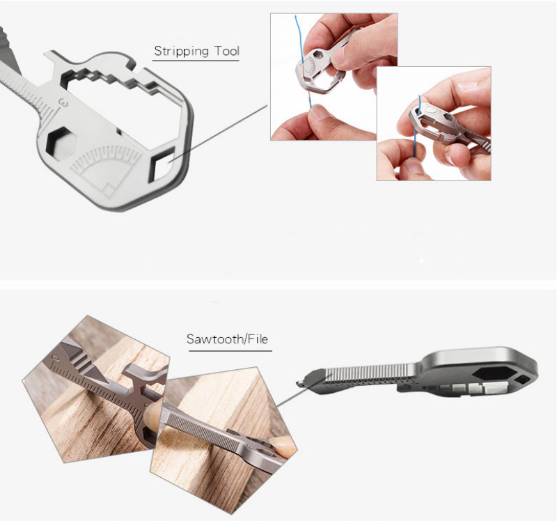 Multi-Tool-Key-Multifunctional-Key-Pendant-Wrench-Set-Universal-Keys-Gear-Clips-Measuring-Adjustable-1857920-10