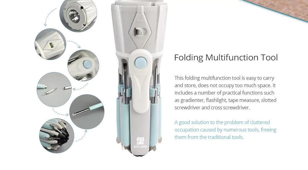 Multifunction-Folding-Screwdriver-Tool-Kit-Flashlight-Gradienter-Tape-Measure-Repair-Set-1262645-4