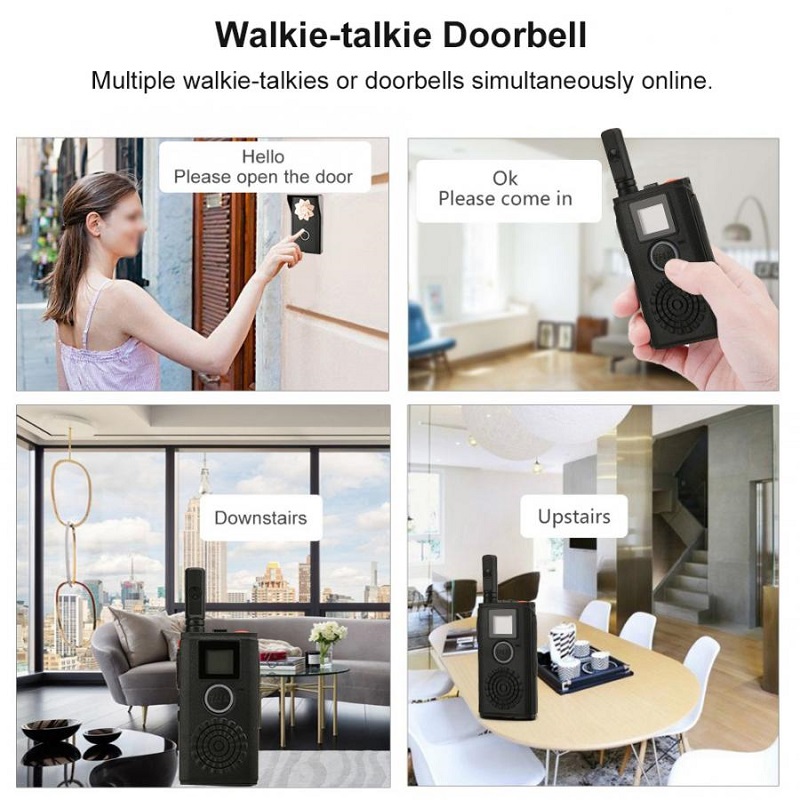 AC100-240V-Mini-Outdoor-Wireless-Intercom-Doorbell-Walkie-Talkie-Waterproof-Rechargeable-Door-Bell-f-1947957-8