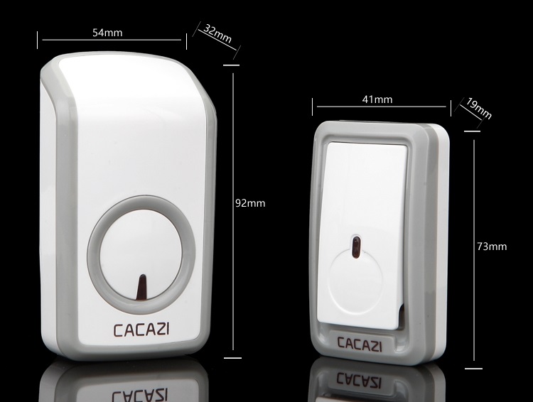 CACAZI-Wireless-Doorbell-AC-110-220V-Ultra-Long-Distance-350M-Remote-Door-Bell-48-Chimes-6-Volume-1241035-4