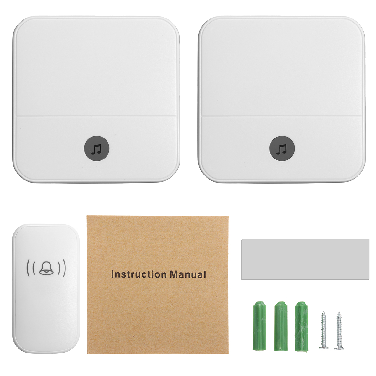 Home-House-4-Volume-Wireless-Doorbell-Chime-2-Receiver--1-Doorbell-1347168-10