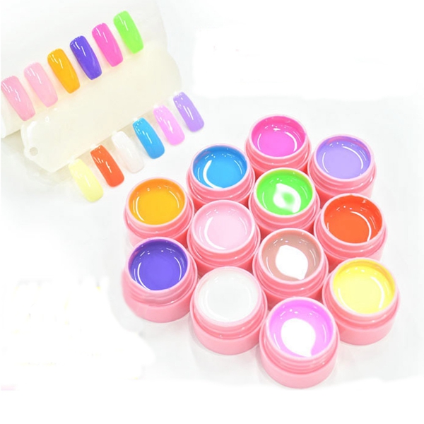 12-Pure-Colors-Nail-Art-UV-Gel-Polish-Builder-Extension-Manicure-Kit-1031882-5