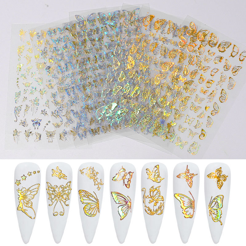 3D-Holographic-Nail-Art-Stickers-Colorful-DIY-Butterfly-Nail-Transfer-Decals-1804604-1