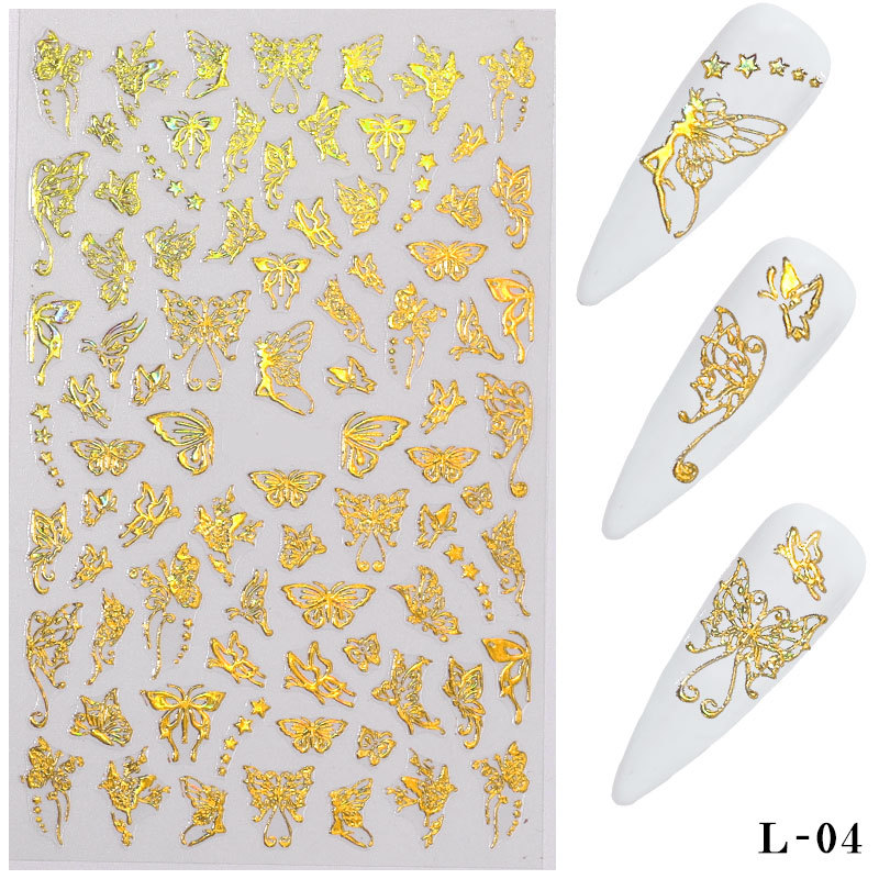 3D-Holographic-Nail-Art-Stickers-Colorful-DIY-Butterfly-Nail-Transfer-Decals-1804604-6