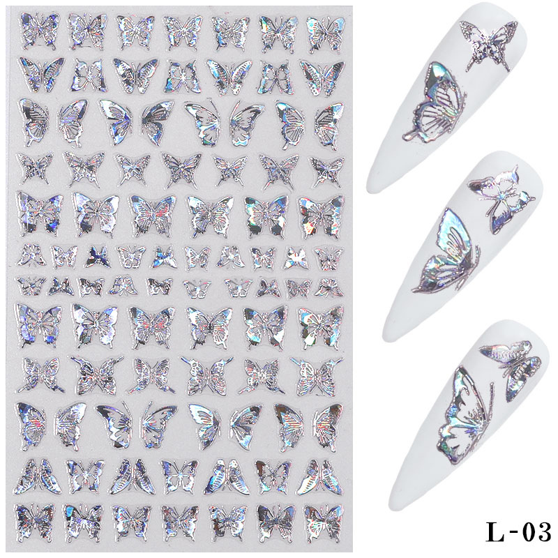 3D-Holographic-Nail-Art-Stickers-Colorful-DIY-Butterfly-Nail-Transfer-Decals-1804604-9