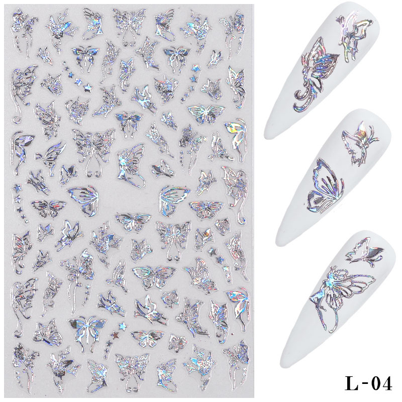 3D-Holographic-Nail-Art-Stickers-Colorful-DIY-Butterfly-Nail-Transfer-Decals-1804604-10