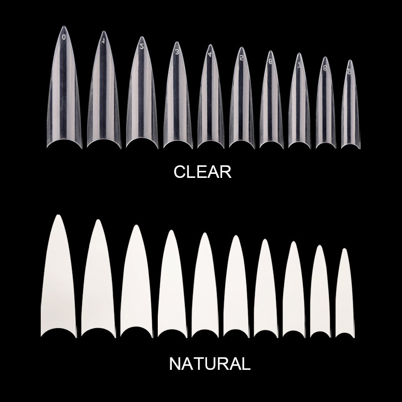 600-Pcs-Long-Stiletto-Artificial-False-Nail-Tips-1639096-3