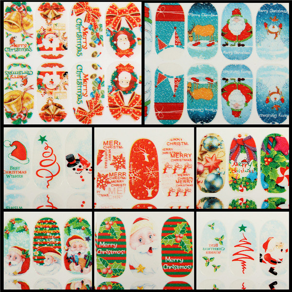 Christmas-Nail-Art-Decoration-Transfer-Manicure-Tips-Decal-Stickers-1018442-2