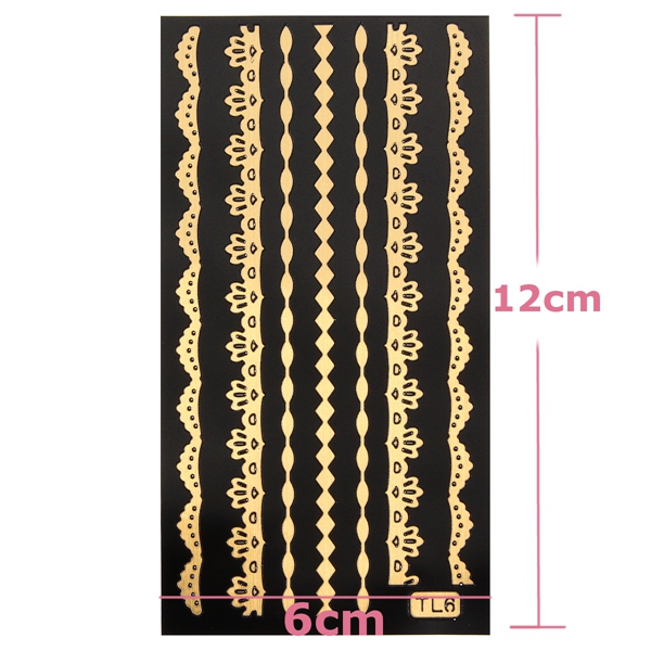 Water-Transfer-Gold-Silver-Strip-Leopard-Print-Nail-Art-Sticker-Decal-Decoration-1025443-8