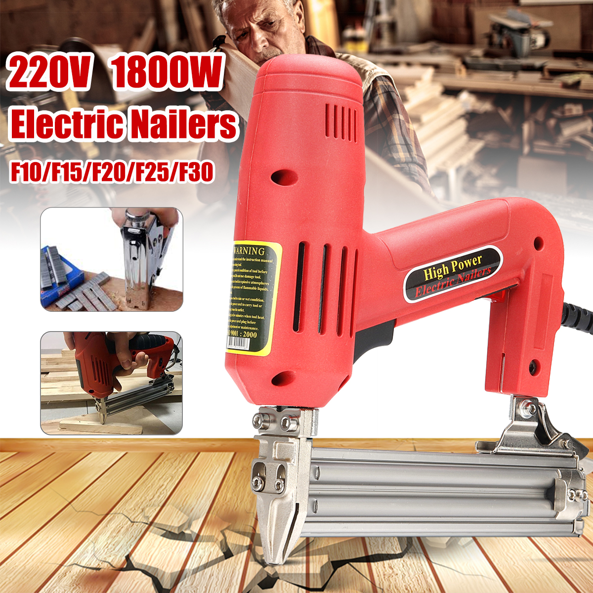 1800W-220V-F30-Corded-Electric-Nailer-Stapler-Kit-Electric-Stapler-10-30-MM-Straight-Nail-1443893-1