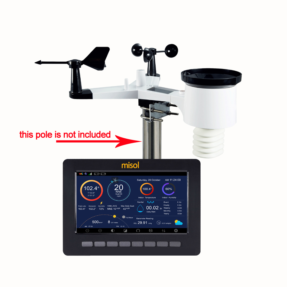 Color-Display-Wireless-Weather-Station-WiFi-Connection-Solar-Charging-Weather-Station-with-Wireless--1567207-3