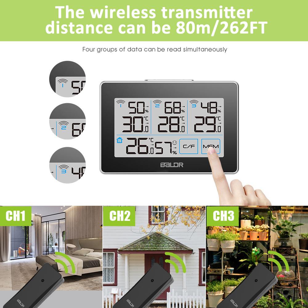 Digital-LCD-Wireless-Weather-Station-Sensor-With-3-Thermometer-Outdoor-Indoor-1646640-4