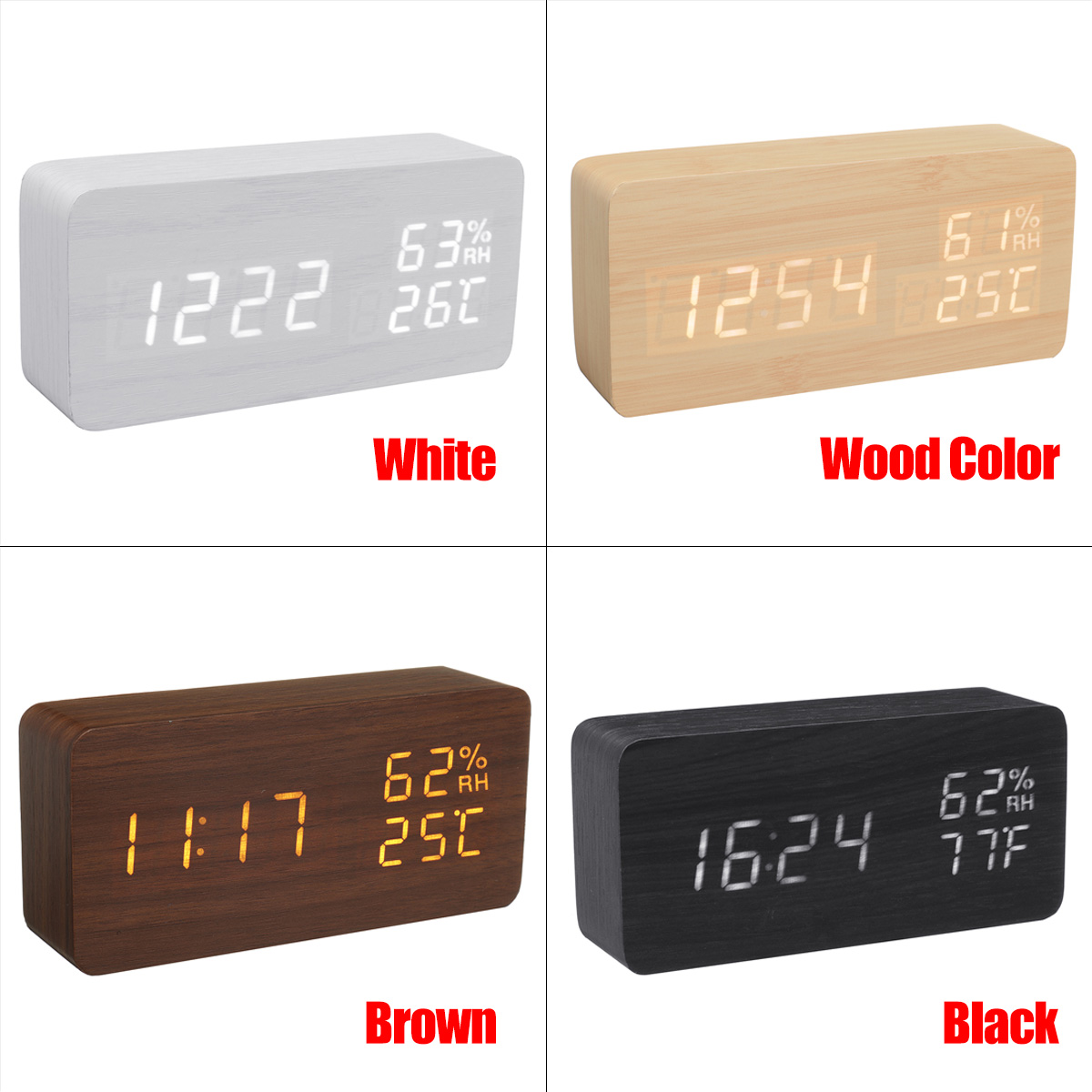 Modern-Wooden-Wood-Digital-Thermometer-USB-Charger-LED-Desk-Alarm-Wireless-Clock-1739446-4