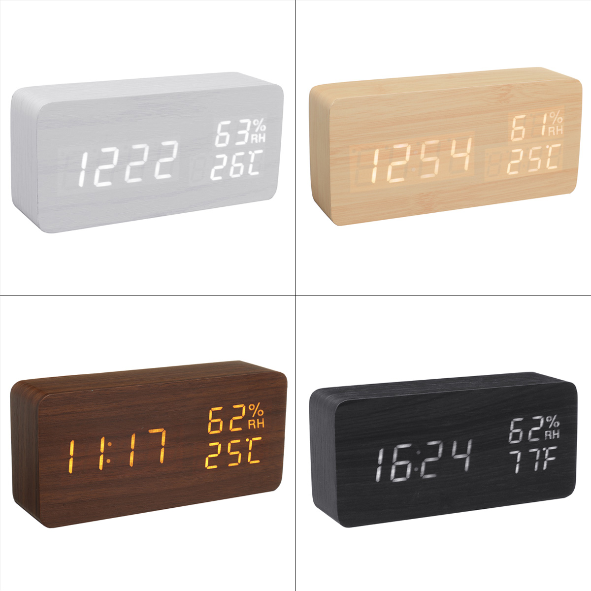 Modern-Wooden-Wood-Digital-Thermometer-USB-Charger-LED-Desk-Alarm-Wireless-Clock-1739446-5
