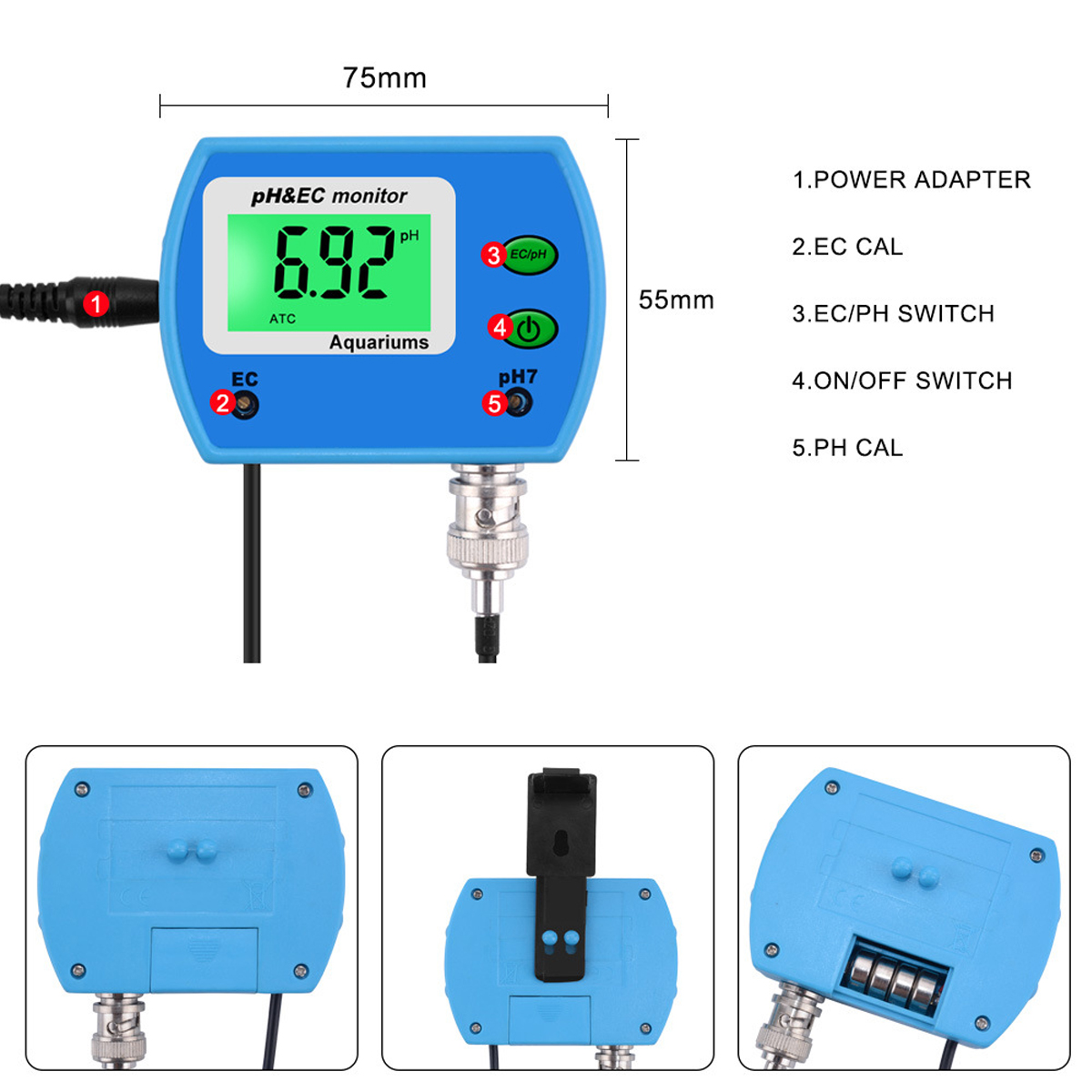 PHEC-2-in1-Water-Quality-Chlorine-Tester-Level-Meters-Swimming-Pool-Spa-Hot-Tub-1721851-9