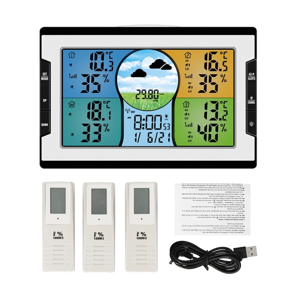 RF-3-Channels-Wireless-Weather-Station-Temperature-and-Humidity-Digital-Clock-with-Warning-Alarm-Met-1929063-9