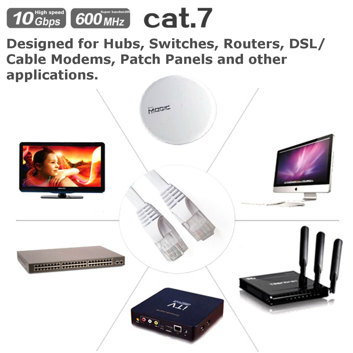 10-Gigabit-Cat-7-Flat-Ethernet-Network-LAN-Cable-26AWG-600Mhz-RJ45-Internet-Network-Lan-Patch-Cords--1098278-2