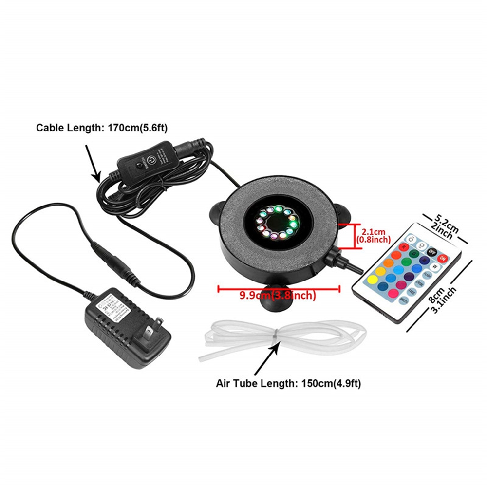 12-LED-Submersible-Aquarium-Bubble-Light-Air-Stone-Fish-Tank-Pump-Lamp-Remote-Control-1544602-5