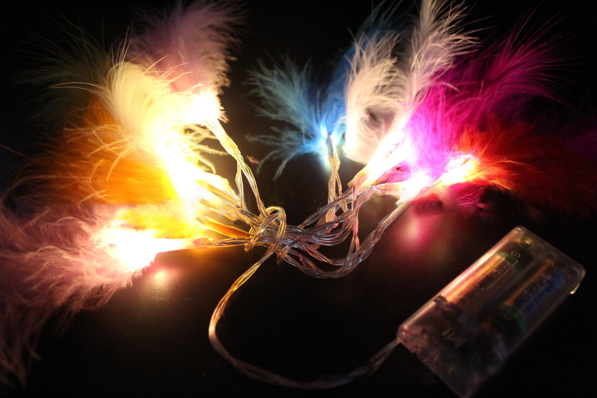 12M-10-LED-Feather-String-Lights-Christmas-Tree-Pendant-Lamps-DIY-Party-Decoration-1198401-5