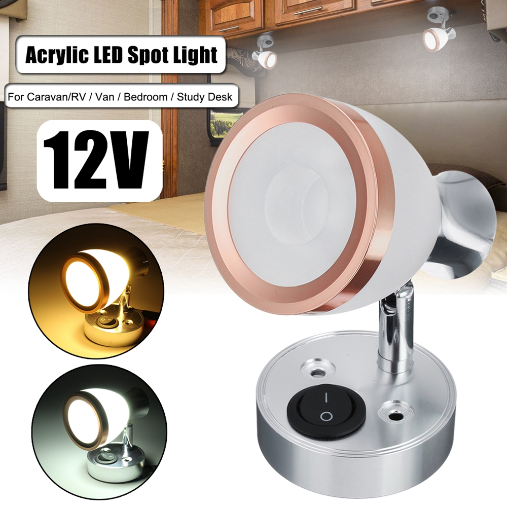 12V-3W-LED-Interior-Frosted-Glass-LED-Mini-Spot-Light-Reading-Night-Lamp-for-Caravan-Cabinet-1325584-1