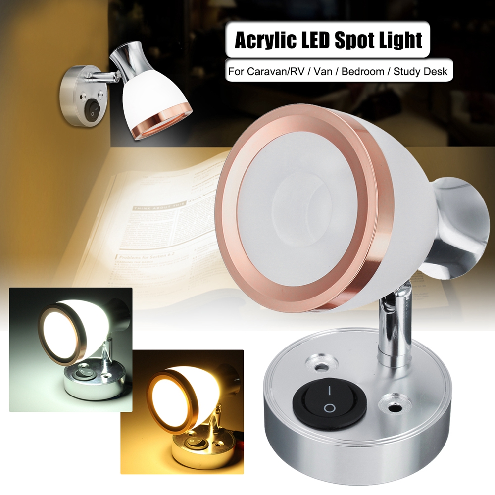 12V-3W-LED-Interior-Frosted-Glass-LED-Mini-Spot-Light-Reading-Night-Lamp-for-Caravan-Cabinet-1325584-2