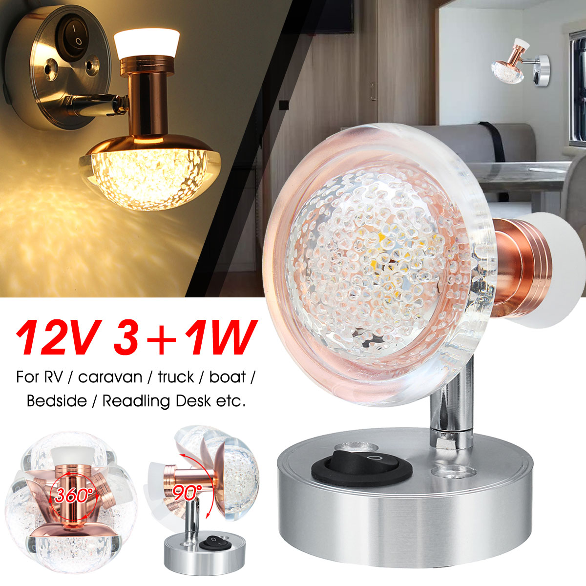 12V-3W1W-Acrylic-Interior-LED-Reading-Light-Desk-Lamp-For-RV-Boat-Caravan-Camper-1484480-1