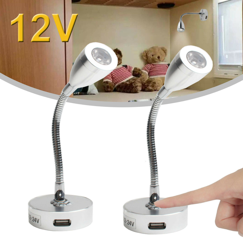 12V-Touch-Switch-USB-LED-Spot-Reading-Light-Camper-Caravan-Boat-Interior-Lamp-1830719-1
