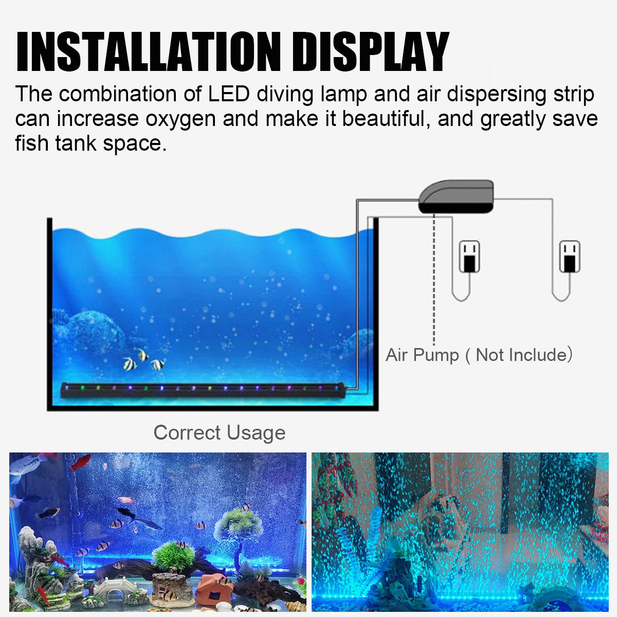 15CM255CM355CM455CM555CM-Waterproof-LED-Fishes-Tank-Light-RGB-Aquarium-Lights-Multicolor-Submersible-1939354-5