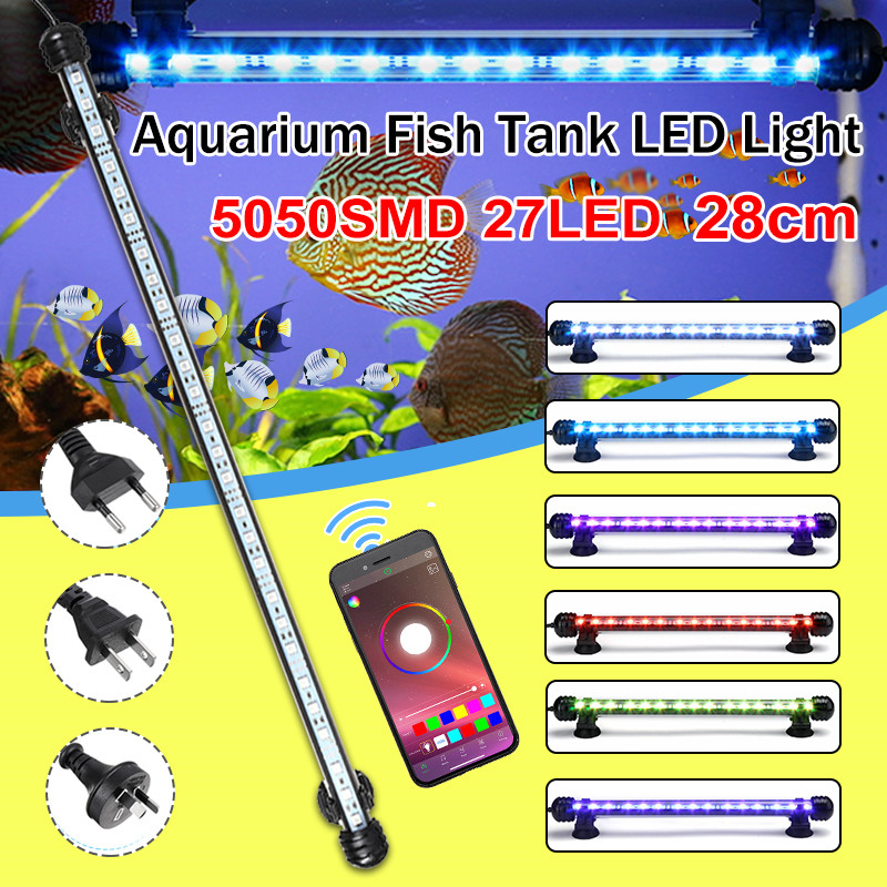 18-48CM-5050SMD-27LED-Aquarium-Fish-Tank-RGB-Light-Submersible-Bar-Strip-Lamp-1698695-1