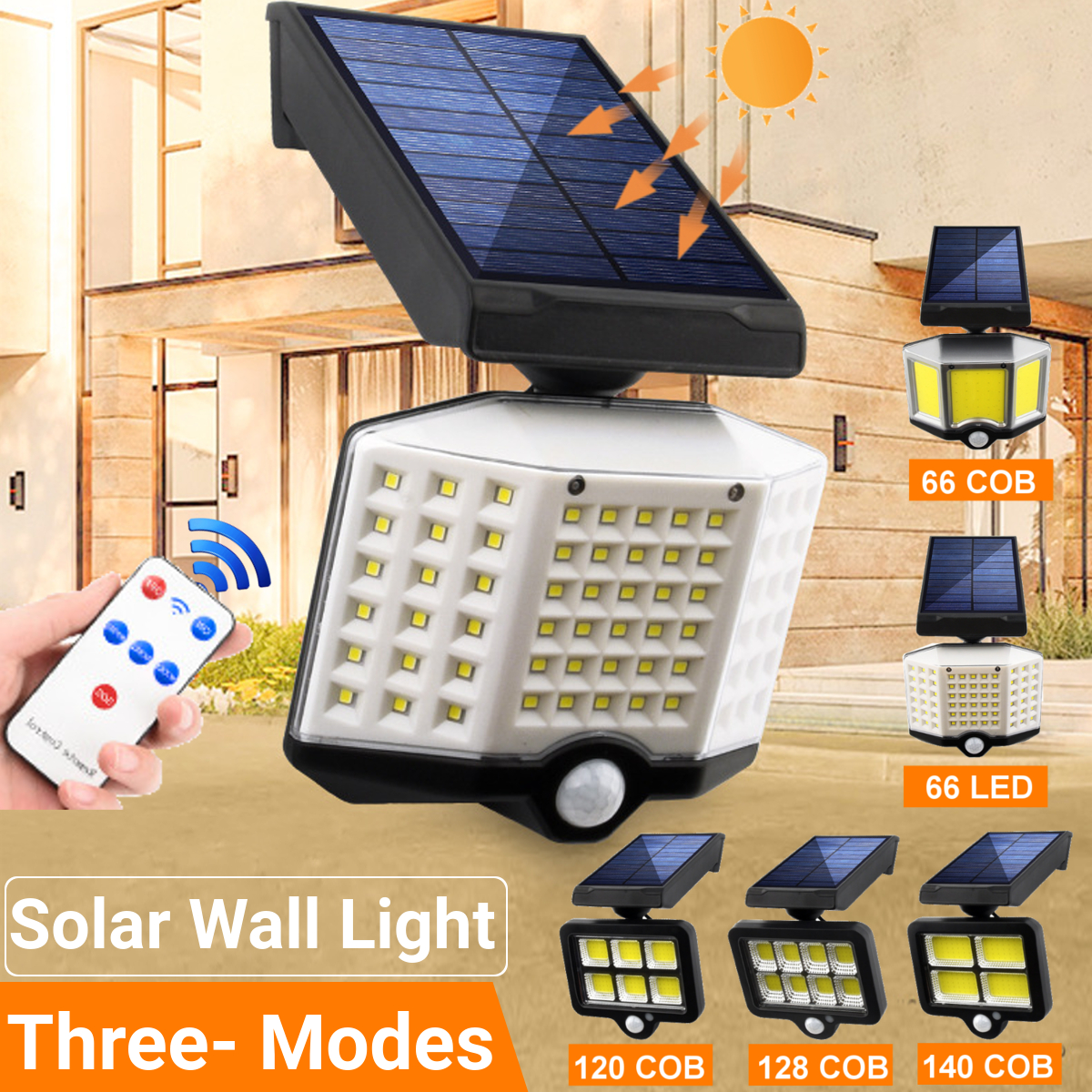 20W-IP67-Waterproof-Outdoor-Solar-Powered-LED-Wall-Solar-Light-for-Home-Garden-Solar-Lamp-1788211-1