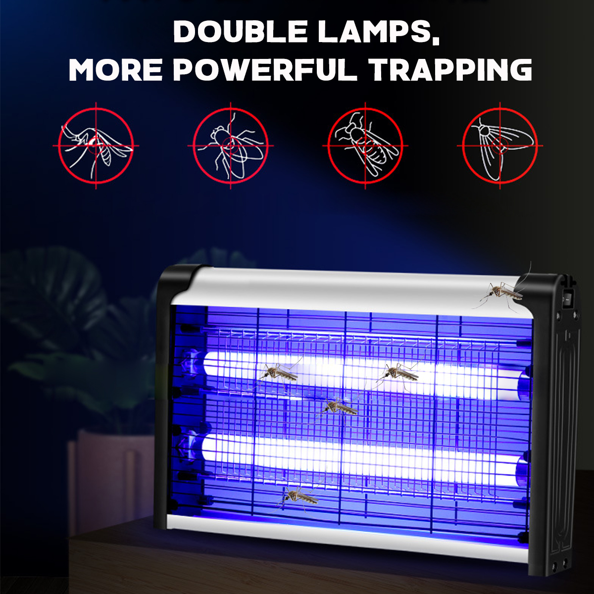 20W40W-Electric-Mosquito-Zapper-Bug-Killer-Light-Trap-Catcher-Low-Noise-Home-1791330-3