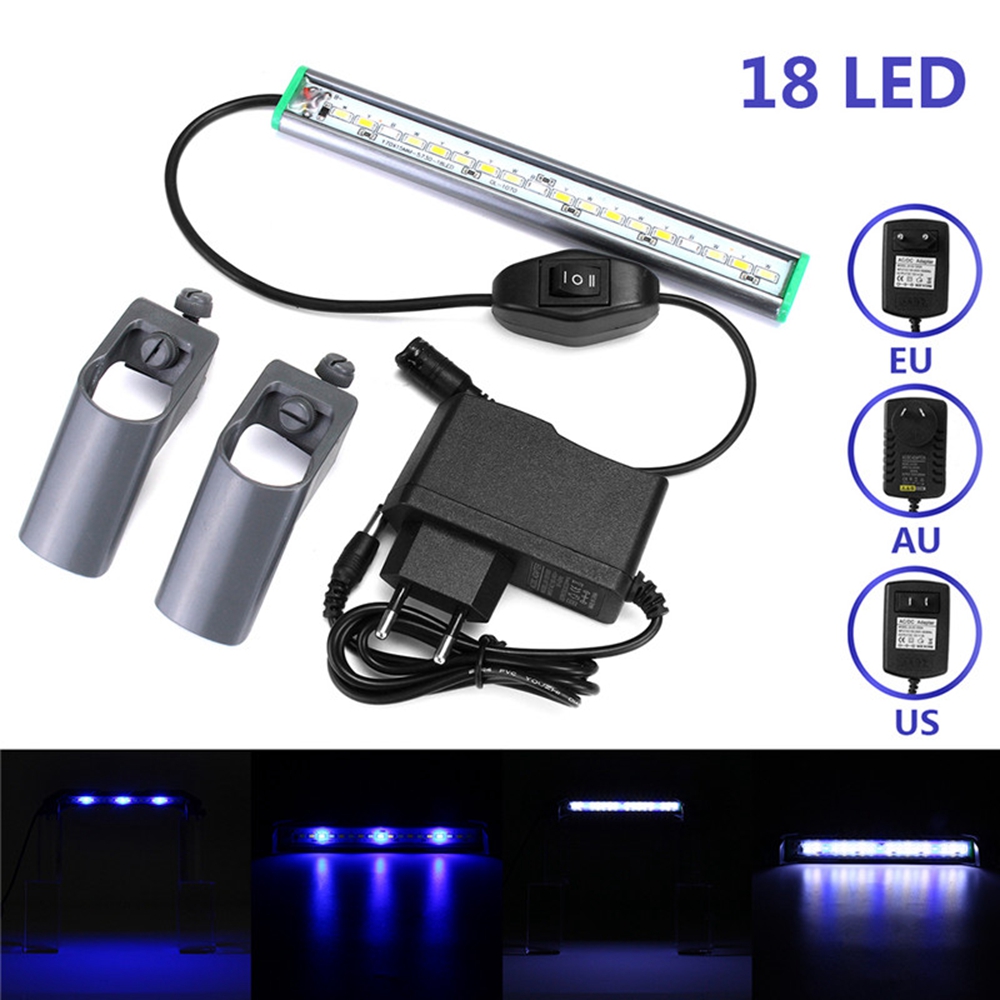 20cm-18-LED-Fish-Tank-Aquarium-Light-White-Blue-Lamp-Clip-on-Waterproof-Bar-AC110-240V-1295110-1