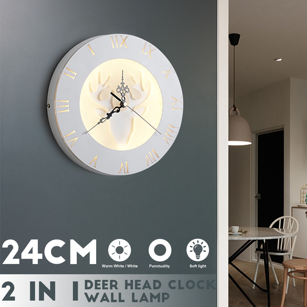 220V-LED-Nordic-Deer-Round-Clock-Night-Light-Wall-Lamp-Bedroom-Living-Room-Decor-24CM-1581540-1