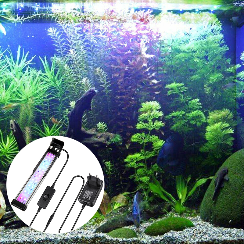 22CM-18LED-RGB-Aquarium-Fish-Tank-Light-High-bright-Double-Drainage-Water-Lamp-1841311-7