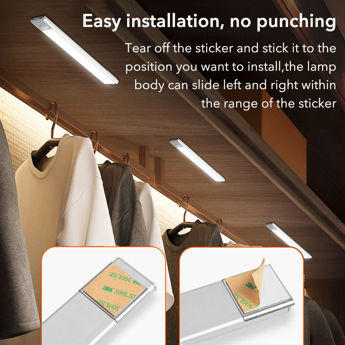 235mm-LED-Motion-Sensor-Battery-USB-Rechargeable-Closet-Lamp-Cabinet-Night-Light-Home-White-Light-1809409-3