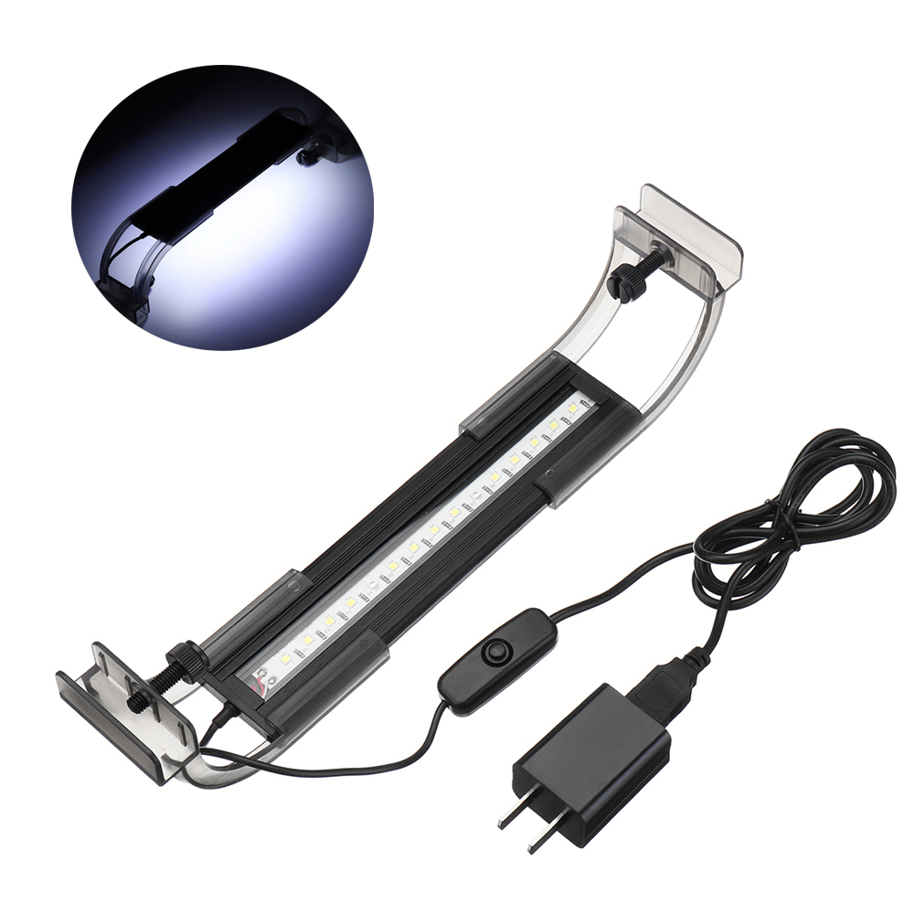 25W-18cm-Adjustable-2835-LED-Aquarium-Fish-Tank-Super-Slim-Light-Lamp-Black-1429924-1
