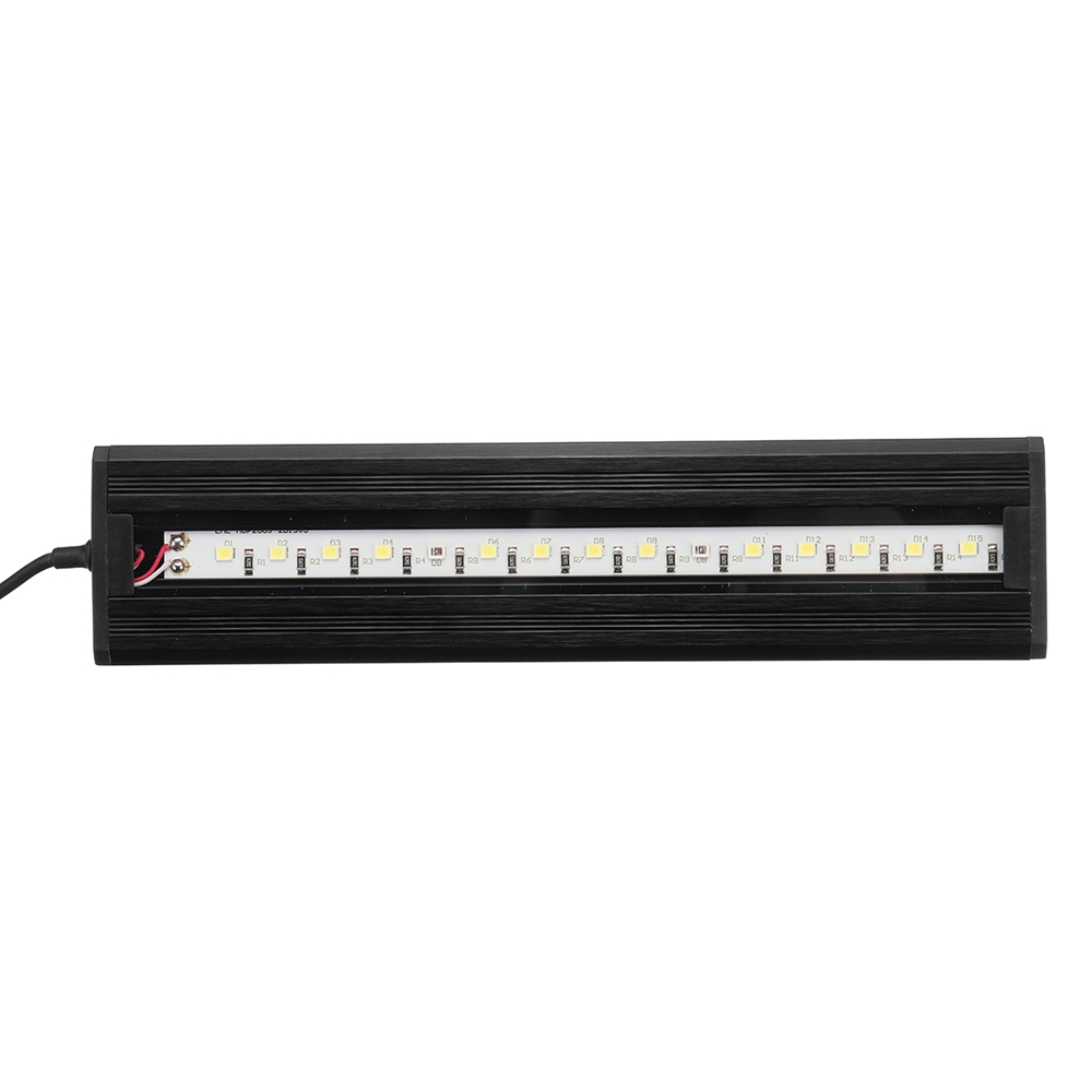 25W-18cm-Adjustable-2835-LED-Aquarium-Fish-Tank-Super-Slim-Light-Lamp-Black-1429924-7