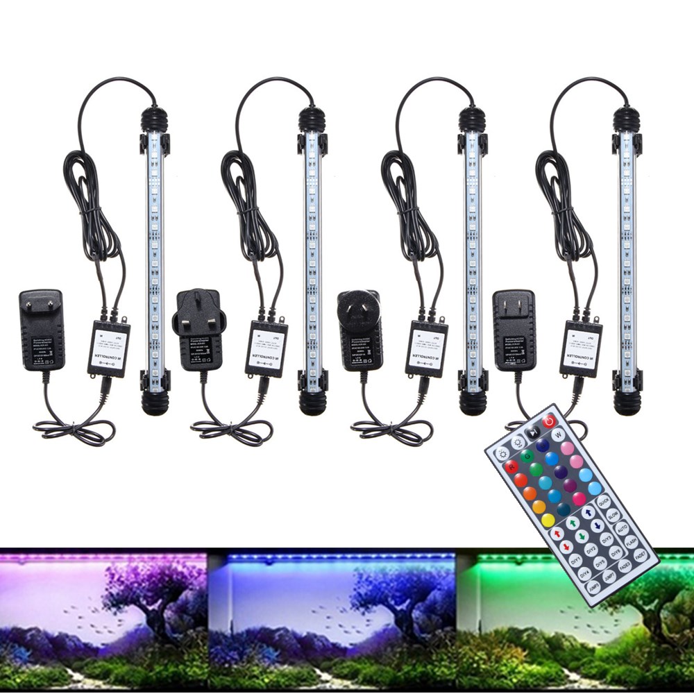 28CM-45W-SMD5050-RGB-LED-Aquarium-Fish-Tank-Light-Color-Changing-Bar-Submersible-Lamp--44Keys-Remote-1706028-1