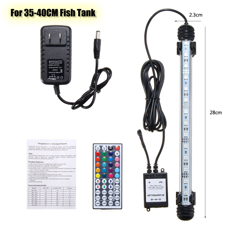 28CM-45W-SMD5050-RGB-LED-Aquarium-Fish-Tank-Light-Color-Changing-Bar-Submersible-Lamp--44Keys-Remote-1706028-6