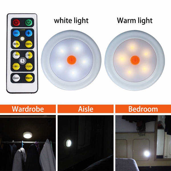 2pcs-4pcs-Remote-Control-LED-Cabinet-Wardrobe-Lights-Battery-Power-WhiteWarm-White-Dimmable-Timing-1233678-1