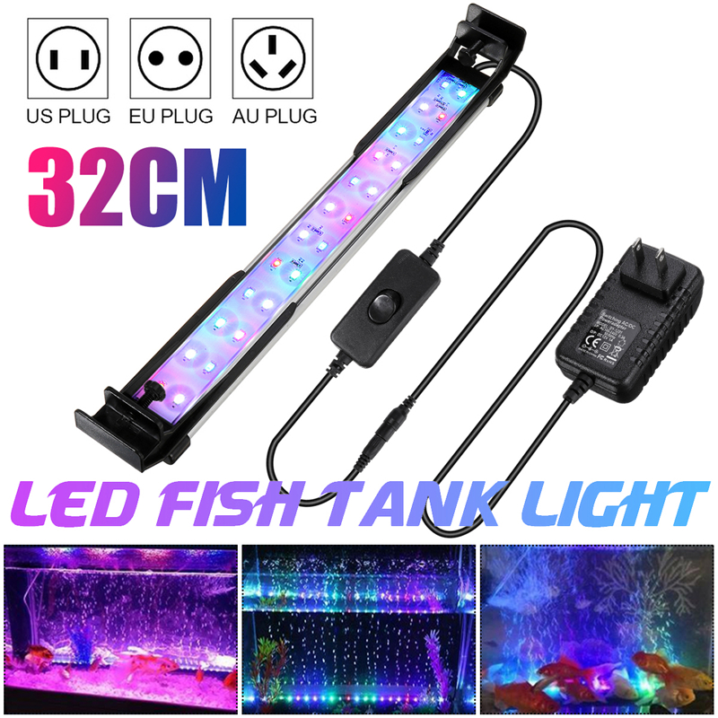 32CM-24LED-RGB-Aquarium-Fish-Tank-Light-2-Modes-Double-Drainage-Water-Grass-Lamp-1841312-1
