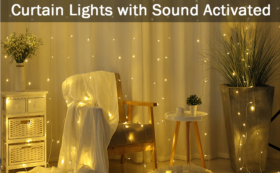 3X3M300-GYTF-Curtain-Lights-with-Sound-Activated-USB-Powered-LED-Fairy-Christmas-Lights-with-Remote--1739475-1