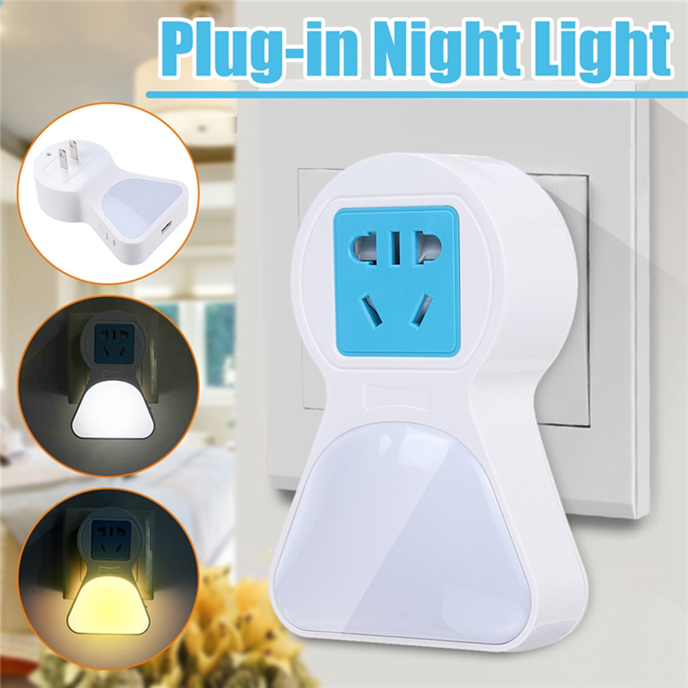 5A-9-LED-Plug-Socket-Lamp-Plug-in-Wall-Hallway-Night-Light-USB-Charging-USEU-Plug-1479176-1
