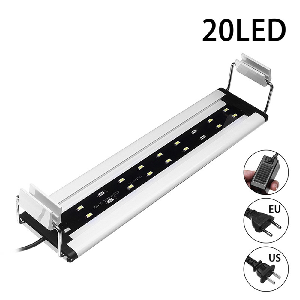 6W-20-LED-Aquarium-Fish-Tank-Light-Panel-BlueWhite-Lamp-Adjustable-Aluminum-1336169-1