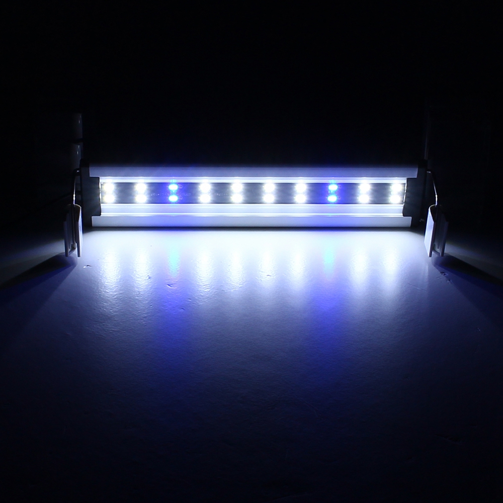 6W-20-LED-Aquarium-Fish-Tank-Light-Panel-BlueWhite-Lamp-Adjustable-Aluminum-1336169-9