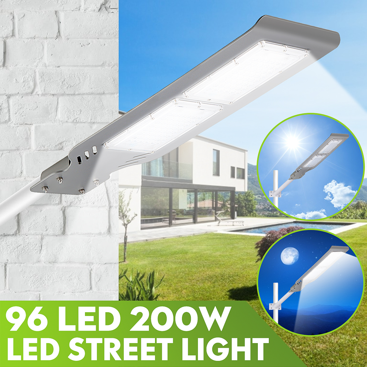 AUGIENB-100200W-96-LED-Powered-Wall-Street-Light-Outdoor-Garden-Lamp-140000LM-Wall-Light-1643246-1