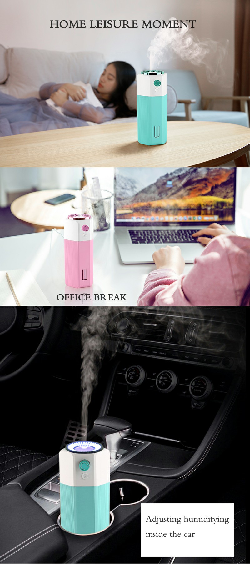 Bakeey-300mL-USB-Colorful-Breathing-Light-Mute-Adjustable-Ultrasonic-Humidifier-For-Home-Car-Air-Fre-1618084-3