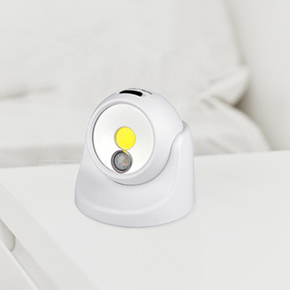 Battery-Powered--USB-Rechargeable-360-Degree-Rotation-COB-PIR-Motion-Sensor-Night-Wall-Light-Home-1393548-6